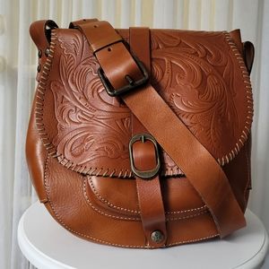 Patricia Nash Barcelona Saddle Bag